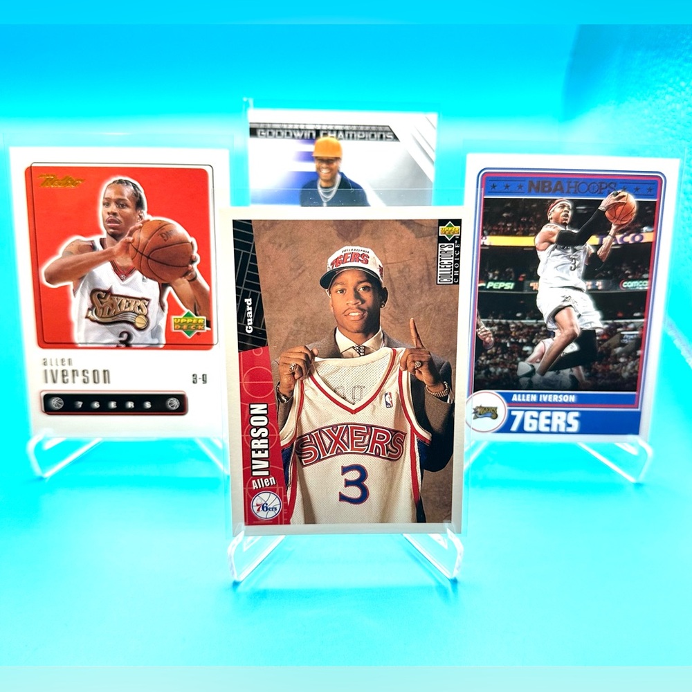 Allen Iverson Lot!🔥UPPER DECK ROOKIE!🤯